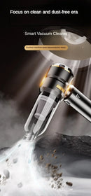 Aspirador de Pó Portátil Sem Fio – Alta Potência para Carro e Casa