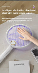 Raquete Elétrica Mata-Mosquito com Luz Violeta