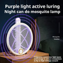 Raquete Elétrica Mata-Mosquito com Luz Violeta