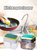 Dispenser Automático de Detergente com Escova e Suporte