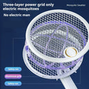 Raquete Elétrica Mata-Mosquito com Luz Violeta