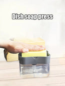 Dispenser Automático de Detergente com Escova e Suporte