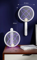 Raquete Elétrica Mata-Mosquito com Luz Violeta